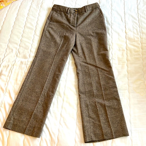 Talbots Pants - Talbots Brown Tweed Dress Pants (Size 6P - New)